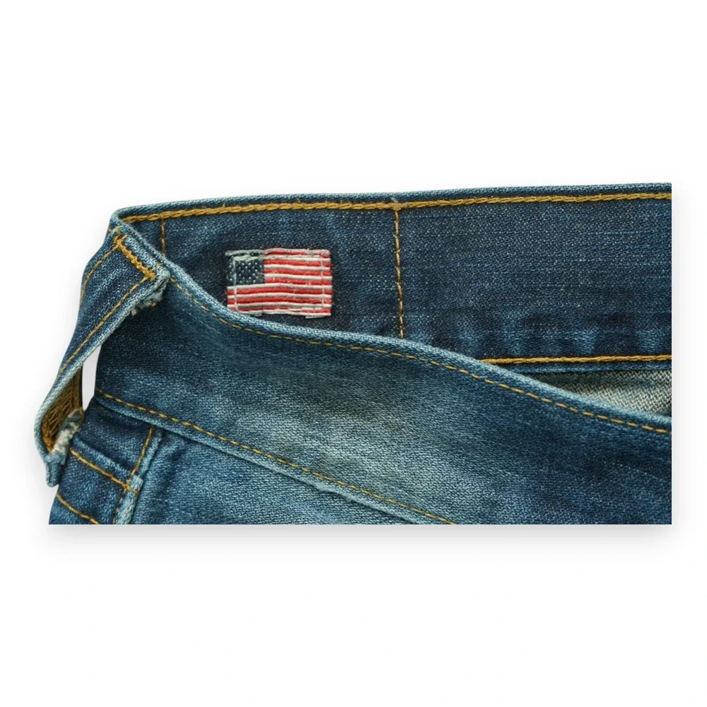 TRUE RELIGION‎ Geno Relaxed Slim Jeans Men's Size 33 M24J19NLQ3
